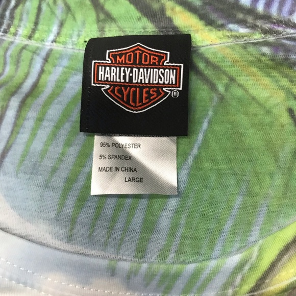 Vintage Harley Davidson Printed Tee T-shirt - Picture 4 of 5